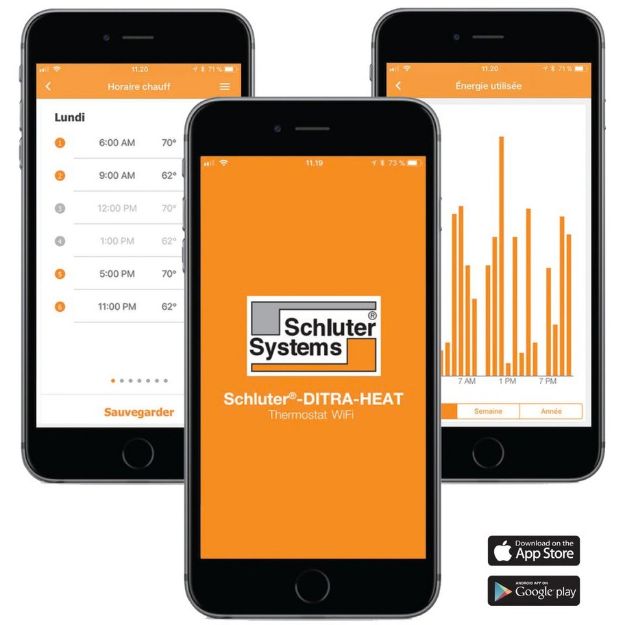 Image de Schluter®-DITRA-HEAT-E-WiFi